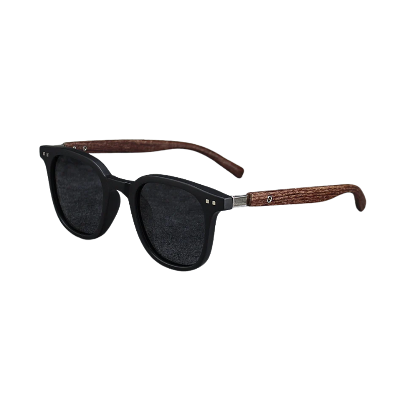 Polarized Wood Grain Sunglasses - Domverick